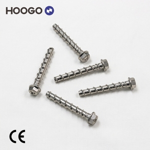 สกรู<span class=keywords><strong>ยึด</strong></span>คอนกรีตแบบเจาะและไม่เจาะรู ได้รับการรับรองมาตรฐาน Seismic S-Class จากผู้ผลิตโดยตรง สำหรับงานวิศวกรรม - Product Image 1