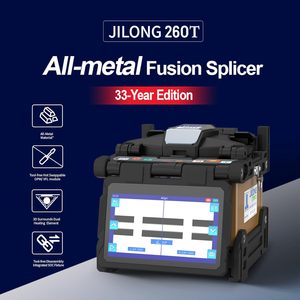 Jilong 260T เครื่องประกบไฟเบอร์ฟิวชั่น1310/1550nm 7หน้าจอสัมผัสเครื่องวัดพลังงานในตัว VfL OTDR Tester - Product Image 6