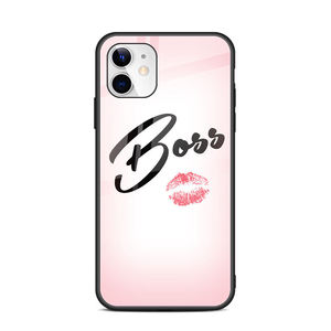 Tùy chỉnh in Tempered Glass Mobile bìa cho Iphone 15 14 13 XR XS 7/8 13 trường hợp đối với iPhone 17Lady cô gái Ông Chủ trường hợp điện thoại - Product Image 6