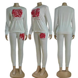 All'ingrosso abiti firmati da <span class=keywords><strong>donna</strong></span> abiti <span class=keywords><strong>Sexy</strong></span> da <span class=keywords><strong>donna</strong></span> set di pantaloni Casual da <span class=keywords><strong>donna</strong></span> - Product Image 6