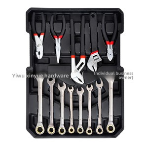 Juego de Herramientas de Ferretería Combinadas en Caja de Aluminio y Hierro Ratchet Six Hundred Eight, para Reparación de Automóviles y Uso Doméstico, en Estuche de Almacenamiento - Product Image 2