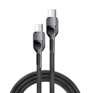 Cables y accesorios de uso común PD20W USB C a tipo C nylon Datos carga rápida modelo aplicable Cable Opladen Kabel Verlichting
