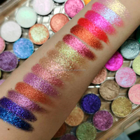 Vente en gros Palette de fards à paupières mates duochrome avec logo personnalisé, waterproof, 18 couleurs, pour tout type de peau