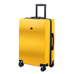 กระเป๋าเดินทางแบบมีซิปกระเป๋าล้อลากวัสดุ PC แข็งแบบพกพาน้ำหนักเบาออกแบบได้ตามที่ต้องการ - Product Image 3