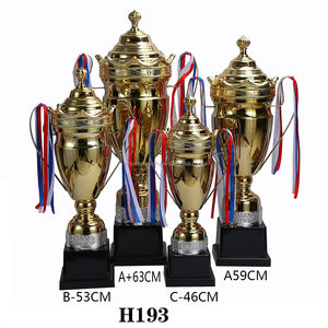 Trophée de football de style couronne, prix de vente chaud, <span class=keywords><strong>coupe</strong></span> du monde sportive, artisanat scolaire populaire américain pour les récompenses, trophée en métal - Product Image 6