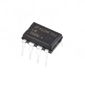 Ic Lm386n-1 + amplificador de Audio precio Lm386n Amp altavoz 1-ch Mono 1w-Clase ab 8-pin Pdip chip Lm386