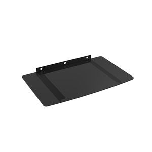 Support d'étagère mural <span class=keywords><strong>DVD</strong></span> Charmount pour la maison, support mural <span class=keywords><strong>DVD</strong></span> en verre trempé, support TV flottant jusqu'à 22lbs - Product Image 1