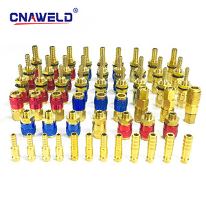 Connecteur d'alimentation en eau à connexion rapide 6/8/10, adapté aux machines de soudage TIG, raccord rapide refroidi à l'eau. - Product Image 4