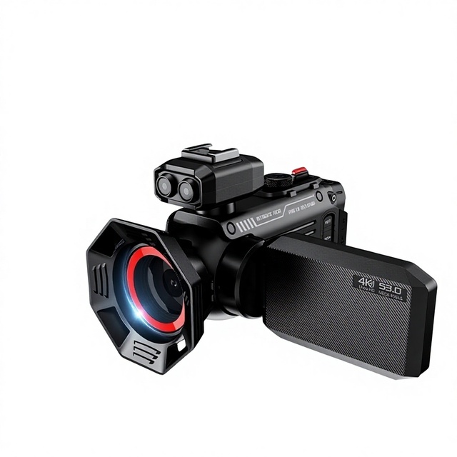 Digital HD WiFi Camera Ultra-HD 4K CMOS >7x Optical Zoom 2"-3" Screen Lithium Battery for Photo Video