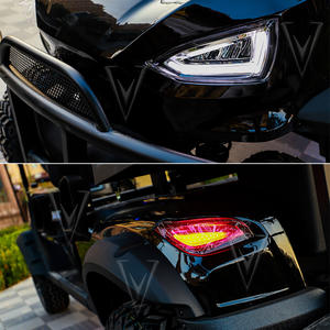 Carritos de golf eléctricos de <span class=keywords><strong>4</strong></span> asientos, carrito vintage con buggy a la venta bajo la parte china de 500, carro todoterreno - Product Image 2