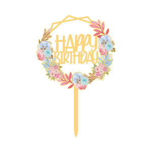 Decoración <span class=keywords><strong>de</strong></span> Pastel <span class=keywords><strong>de</strong></span> Acrílico, Adornos <span class=keywords><strong>para</strong></span> Pastel <span class=keywords><strong>de</strong></span> <span class=keywords><strong>Cumpleaños</strong></span>, Guirnalda <span class=keywords><strong>de</strong></span> Flores, Adorno <span class=keywords><strong>para</strong></span> Cupcakes <span class=keywords><strong>para</strong></span> <span class=keywords><strong>Cumpleaños</strong></span>, Baby Shower, Fiestas Infantiles - Product Image 6