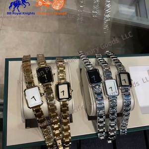 Montres pour femmes les plus populaires, design personnalisé, simple, mode, mouvement à quartz original importé, or, marques de luxe, horloge pour femmes - Product Image 1