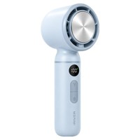 Mini ventilateur portatif à compresse de glace, 3000mAh, 10 heures d'autonomie, ultra-silencieux, léger, ventilateur de refroidissement personnel