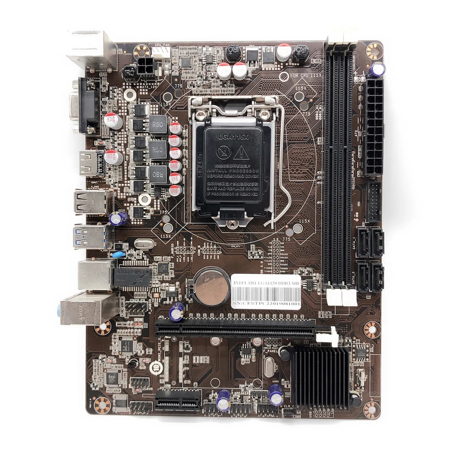 Bán Buôn Intel H81 Bo Mạch Chủ Ổ Cắm 1150 LGA Ddr3 Mẹ Board Với Mini-sata