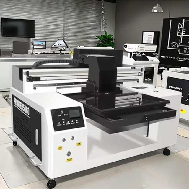Uv Printer 5060 6090 Automatic Ink Jet Printer Universal Flatbed Easy Operate Tile Glass Bottle Popular Uv Bottle Printer
