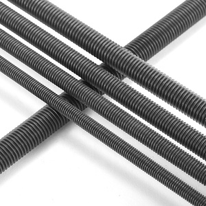 Nhà Máy Giá cao cấp 8.8/ 10.9/12.9 Oxit Đen chủ đề <span class=keywords><strong>Rod</strong></span> với các loại hạt Kích thước M6-M64 - Product Image 3