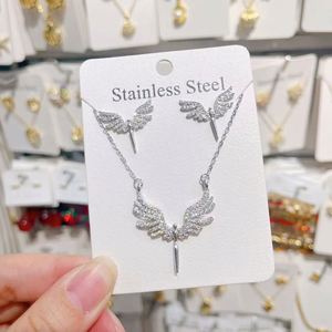 Parures de bijoux boucles d'oreilles et colliers, conception personnalisée, support pour les grossistes, placage écologique, vente en gros mixte - Product Image 4