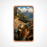 Vente en gros de barres de cuivre pur de 1 oz, motif classique de course automobile imprimé en 2D, cadeau pour les passionnés et les collectionneurs de voitures
