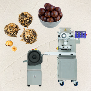 Petite machine à boules énergétiques Machine à boules de tamarin au <span class=keywords><strong>rhum</strong></span> Bouchées protéinées Mini ligne de production automatique de boules de pâte à l'avoine - Product Image 4