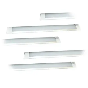 Đèn Đèn Chiếu Sáng Nhà Máy Giá Nhôm Cơ Sở 9W 18W 28W 36W 45W Tuyến Tính 4ft LED Ống 1.2M Batten Lịch Thi Đấu Ánh Sáng