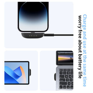 Mini micrófono Lavalier inalámbrico M8, uno, dos, colorido, ágil y práctico para colección de sonido, estilo Invisible a juego a la moda - Product Image 5