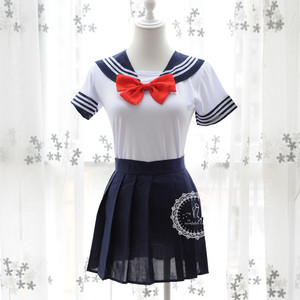 Produits Lemon Temptation : ensembles d'uniformes scolaires de style japonais et coréen, uniformes pour étudiantes, uniformes JK, costumes de marin - Product Image 1