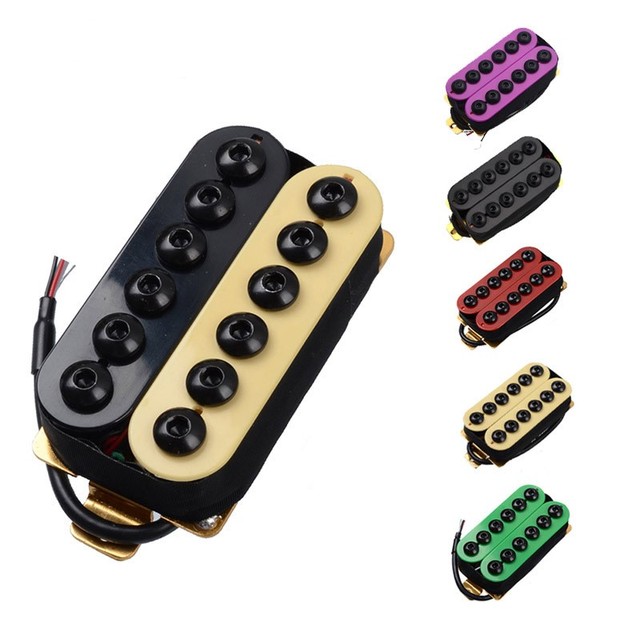 OEM Customized Wholesale Electric Guitar Pickups 50/52 Resistance 4 Wiring Humbucker Pickups for Electric Guitar