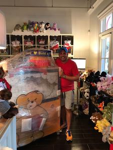 Máquina de llenado de juguetes de peluche DIY de <span class=keywords><strong>Navidad</strong></span> de alta precisión de suministro de fábrica a bajo precio - Product Image 5