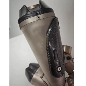 Sistema di Scarico per Moto con Tubo Centrale in Lega di Titanio e Silenziatore in Carbonio per <span class=keywords><strong>Ducati</strong></span> Panigale Streetfighter V4 - Product Image 3