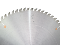 Lame de scie circulaire TCG soudée au laser diamantée pour scie à table, idéale pour la découpe de profilés en aluminium