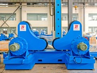 Maßgefertigter Selbstausrichtender Schweißrotator mit Polyurethan- & Stahlrollen 360° Rotation für Motorisierte Rohrdrehung und Fertigung