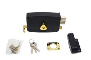 Kyying रिम kying/ओम उच्च सुरक्षा 120 मिमी डबल सिलेंडर पॉलिश रिम लॉक सेट टिकाऊ पर्यावरण के अनुकूल डिजाइनर दरवाजा कुंजी - Product Image 2