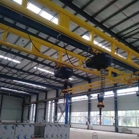 Sistema de Grúa KBK de Servicio Ligero 0.5-2T, Polipasto Eléctrico Manual para Línea de Ensamblaje de Taller, Certificado CE, Directo de Fábrica