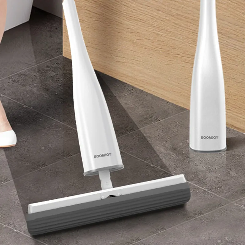 Quick Clean Magic Squeeze Mop Handle Pva Material 360 Rotatable Adjustable Floor Dust Cleaning Floating Mini Sponge Mop Head