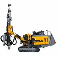 Foreuse DTH intelligente à chenilles diesel Kaishan KT12i, haute pression, profondeur de forage automatique 32m, diamètre de forage 115-152mm