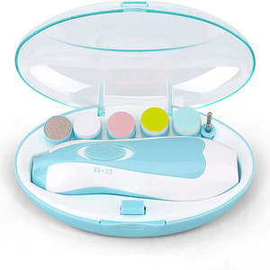 Baby <strong>Nail</strong> <strong>File</strong> <strong>Electric</strong> <strong>Nail</strong> Trimmer <strong>Toes</strong> Fingernails Care Trimmer with LED Light <strong>for</strong> Newborn, Kids and Adult - Product Image 2