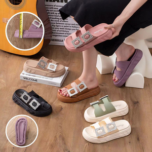 Nueva llegada barato Kenia mujer zapatilla moda verano mujeres zapatillas <span class=keywords><strong>bonitas</strong></span> señoras al aire libre <span class=keywords><strong>Sandalias</strong></span> Zapatos - Product Image 6