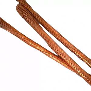 Chatarra de Alambre de Cobre Brillante de Alta Pureza 99.99%, Alambre Eléctrico a Granel 1 #   2 # - Product Image 5