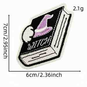 Parches Bordados Termoadhesivos de Libros Favoritos para Leer - Product Image 5