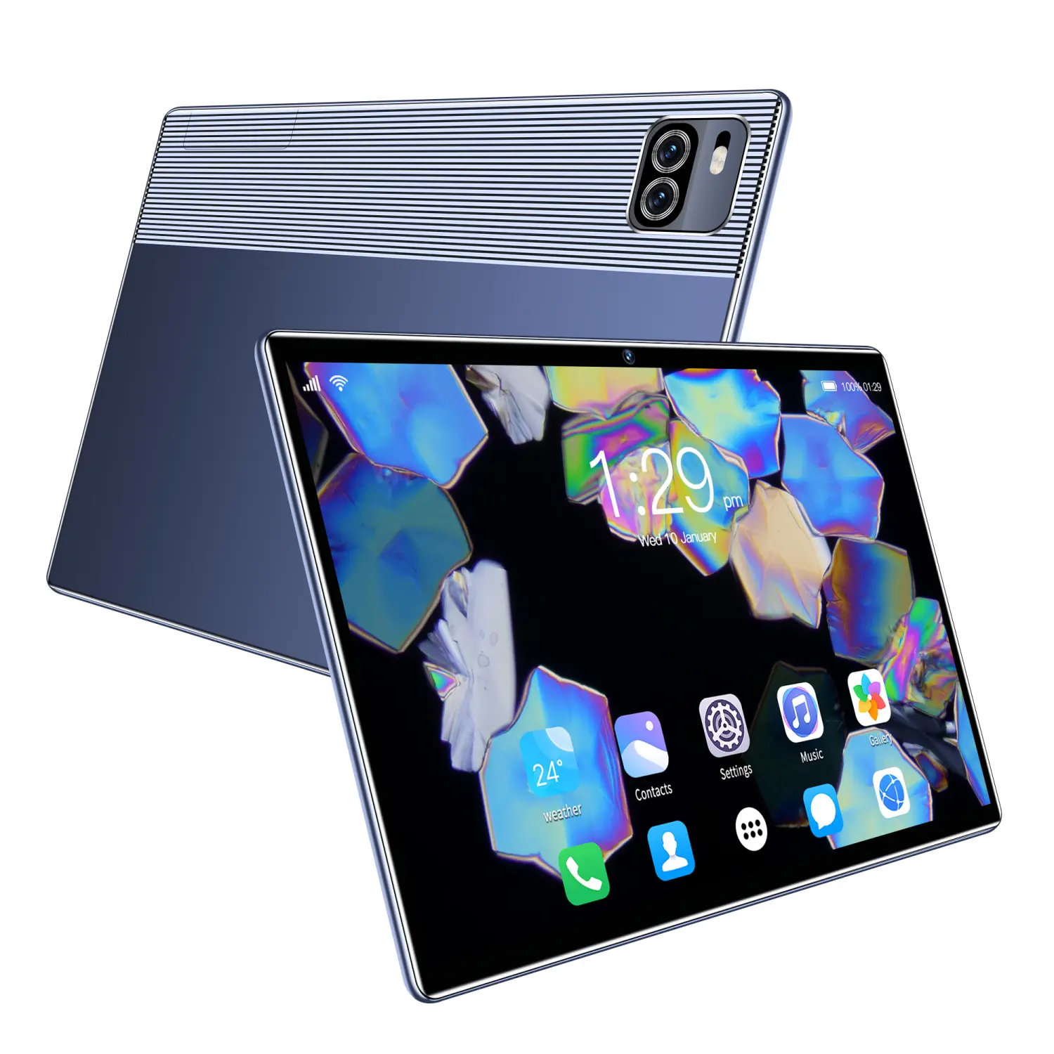 X101 model tabletler iş öğrenciler eğitim Android lcd ekran 10.1 inç dört çekirdekli 4G android 10 tablet pc