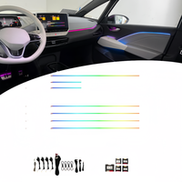 Bande de garniture pour Volkswagen VW ID.3 2021-2026, éclairage ambiant LED, amélioration de l'éclairage intérieur de la voiture, pièces automobiles