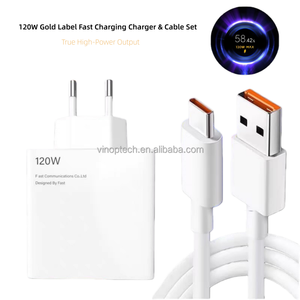 Chargeur Turbo Charge 120W Original Mi, Charge Rapide Turbo, Prise EU US UK, Adaptateur Secteur 120W pour Xiaomi17 Redmi Note - Product Image 1