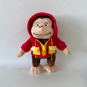 Juguetes de Peluche de la Máquina de Garras de <span class=keywords><strong>Curious</strong></span> <span class=keywords><strong>George</strong></span>, Material Suave, Alivio del Estrés, Ropa, 34 cm, Regalos de Cumpleaños, Decoración del Hogar - Product Image 5