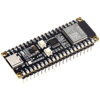 Papan Pengembangan Mikrokontroler WiFi 6 ESP32-C6 Prosesor Inti Tunggal 160MHz Modul ESP32-C6-MINI-1 dengan Pin Hitam Terpasang