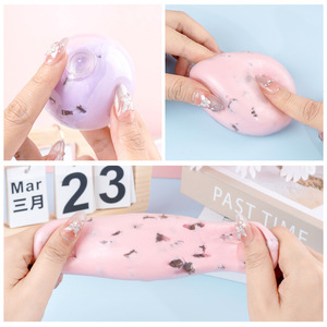 Jouets anti-stress en silicone super doux à montée lente, en forme de boule de thé au lait Boba de dessin animé, à presser, pour la décompression - Product Image 3
