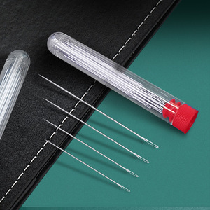 Hand Sewing Needle Steel Long Large Eye For Quilting Embroidery Clothes Repair - Product Image 1