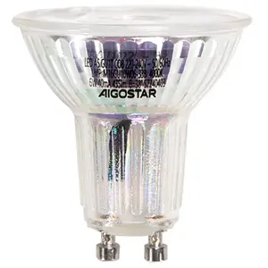 Ampoule LED GU10 6W COB lumière naturelle - efficacité énergétique, longue durée, idéale pour l'éclairage dans les foyers et les espaces - Product Image 1