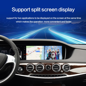 LELV 12.3 pollici Qualcomm 665 8 + 64GB Touch Screen Carplay lettore DVD per auto Android 14 Radio Multimedia per classe <span class=keywords><strong>S</strong></span> <span class=keywords><strong>W222</strong></span> 2013-2017 - Product Image 4