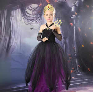 Haute qualité 2025 enfants Halloween sombre <span class=keywords><strong>d</strong></span>épartement <span class=keywords><strong>Vampire</strong></span> habiller mer sorcière Costume scène école centre commercial jeu de rôle Costume - Product Image 4