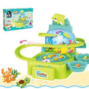 Nuovo Stile Educativo per Bambini Interactive Giocattoli di Pesce Divertente Indoor Batteria Operated Gioco di Pesca Set Giocattolo con la Musica - Product Image 6